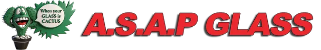 ASAP Glass logo — when your glass is cactus